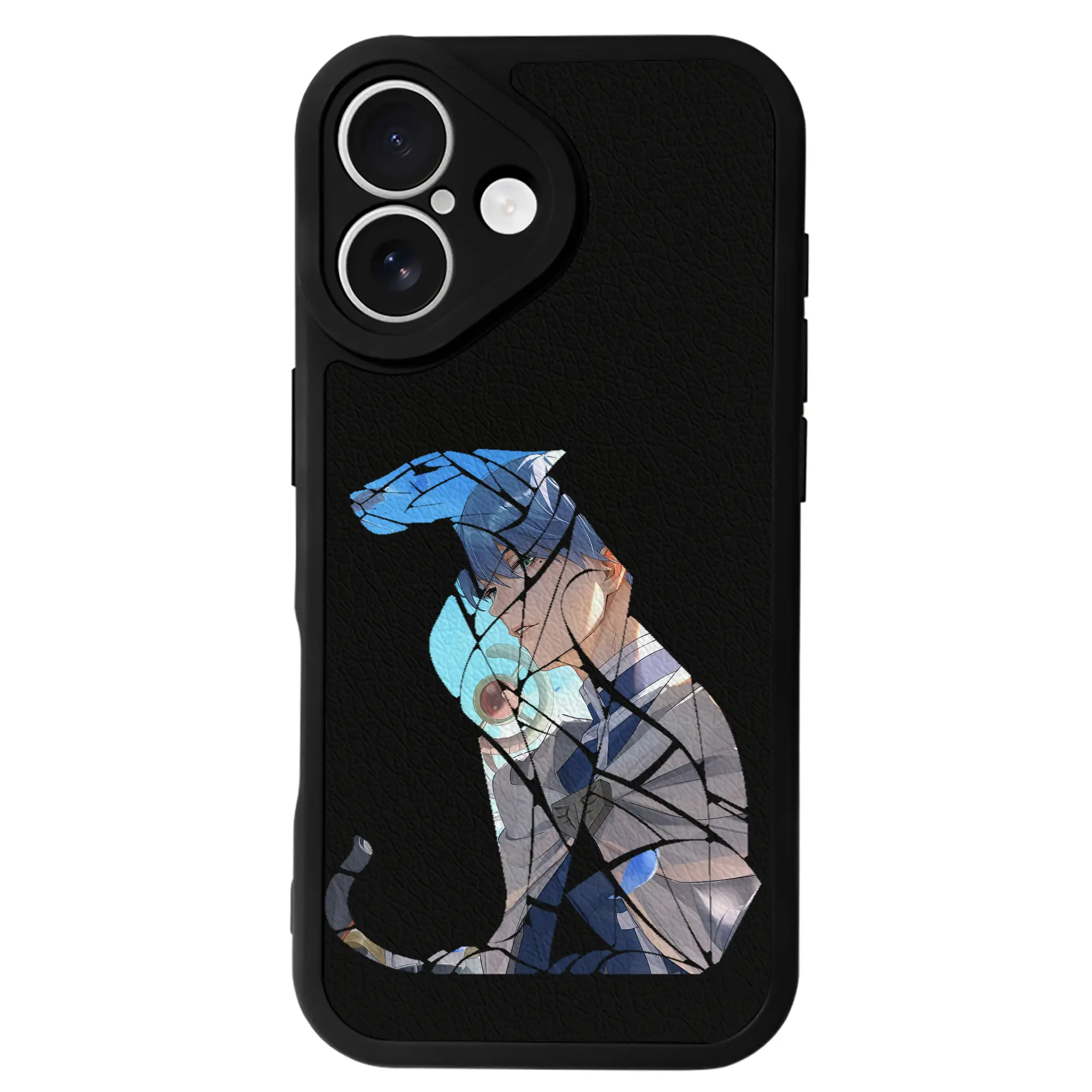 葬送のフリーレン（Frieren） グッズ,ヒンメル（Himmel） - IPhone 16シリーズ対応 ・ シリコンスマホケース ・ レザー調 ・ 高精度フィット ・ 耐衝撃 ・ ワイヤレス充電対応 ・ 精密カット